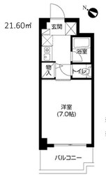 門戸厄神駅 徒歩3分 4階の物件間取画像